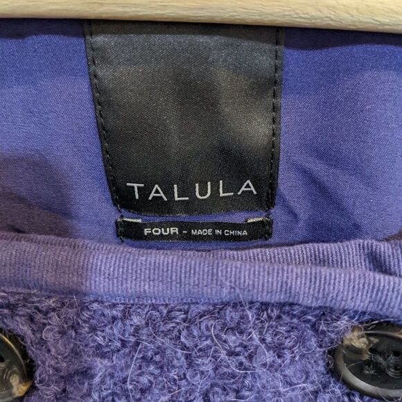 Aritzia Talula | Boiled Wool Bomber Jacket - Picture 3 of 6